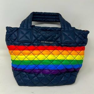 MZ Wallace Mini Metro Tote Rainbow